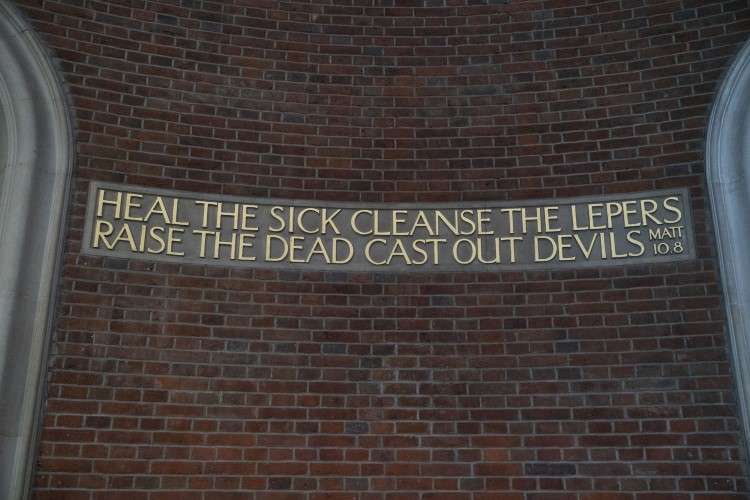 Heal the sick and raise the dead